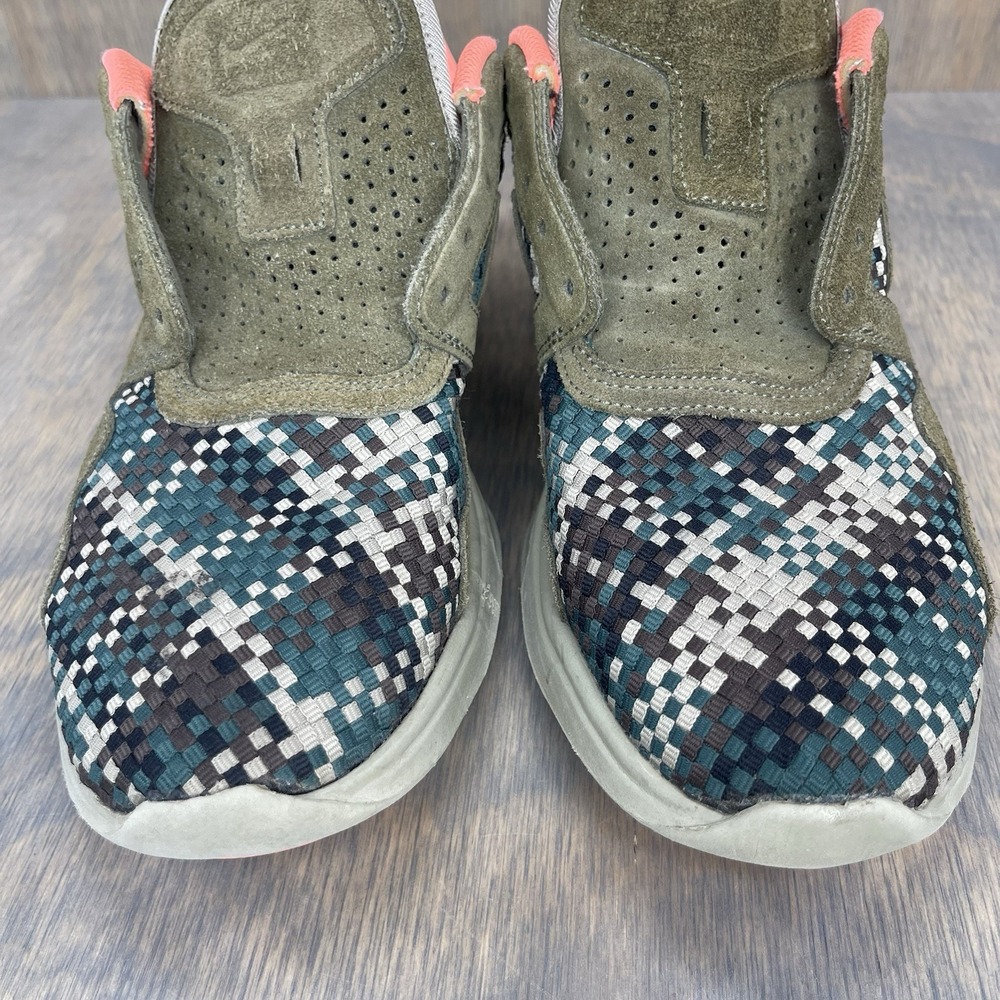 Nike Lunar Flow Woven QS Medium Olive/Bamboo 2012 US 10.5 526636 207 - Picture 6 of 13